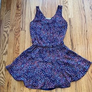 Multi color lightweight short dress